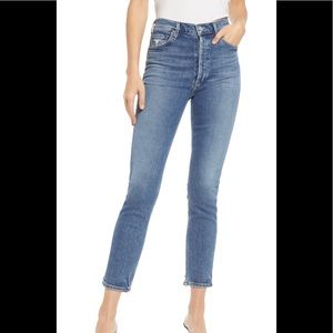 NWT Agolde Nico in Betray.